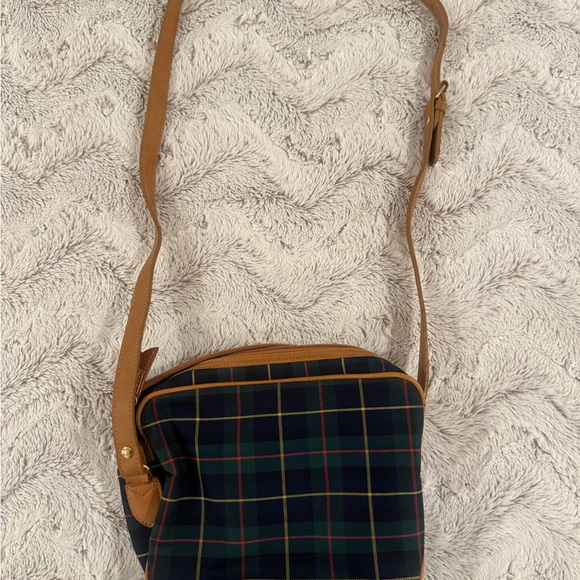 Vintage Keds Blue And Green Plaid Crossbody Purse Y2K 90s Retro Excellent Cond - Picture 7 of 7